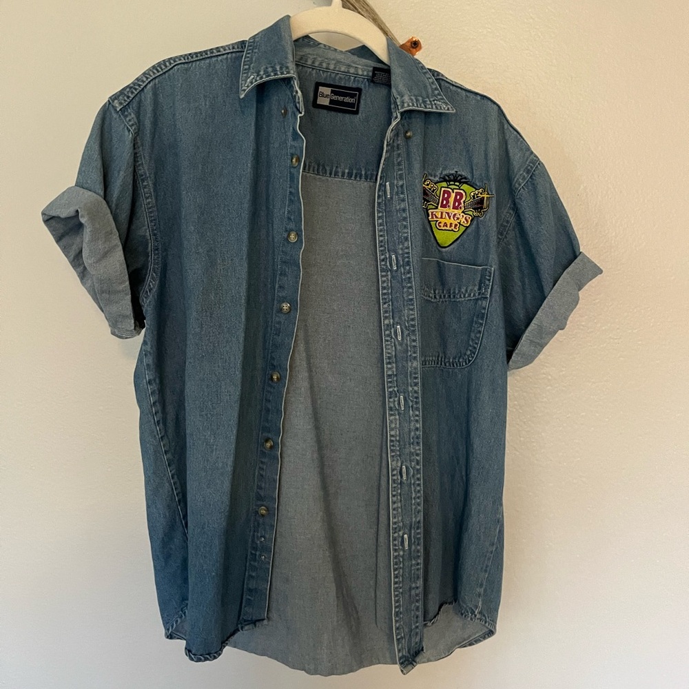 Vintage BB Kings Denim Shirt